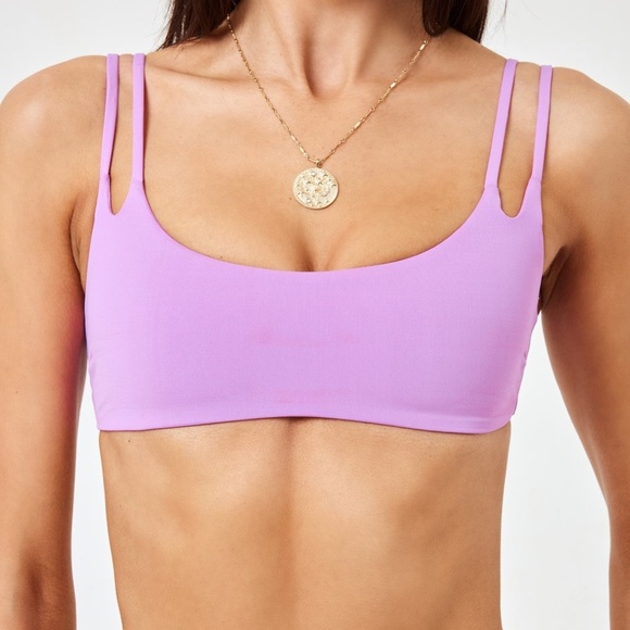 L*SPACE Set Zinnia Bikini Top and Camacho Bikini Bottom Classic Size L in Jewel - Picture 5 of 16